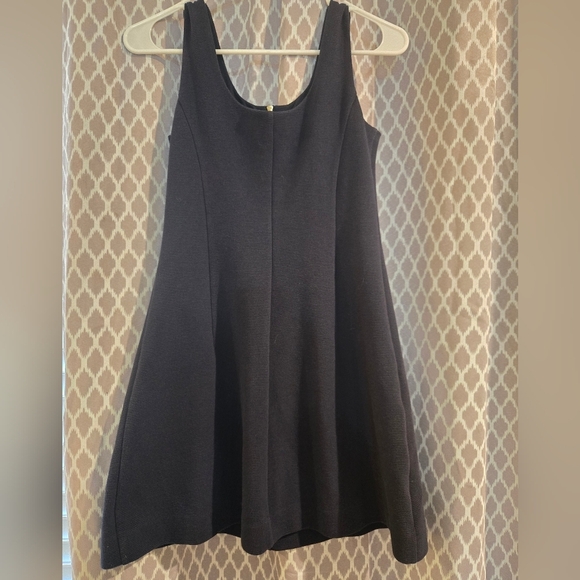 Lilly Pulitzer Nicolette Front Zip Navy Dress Small - Picture 2 of 9